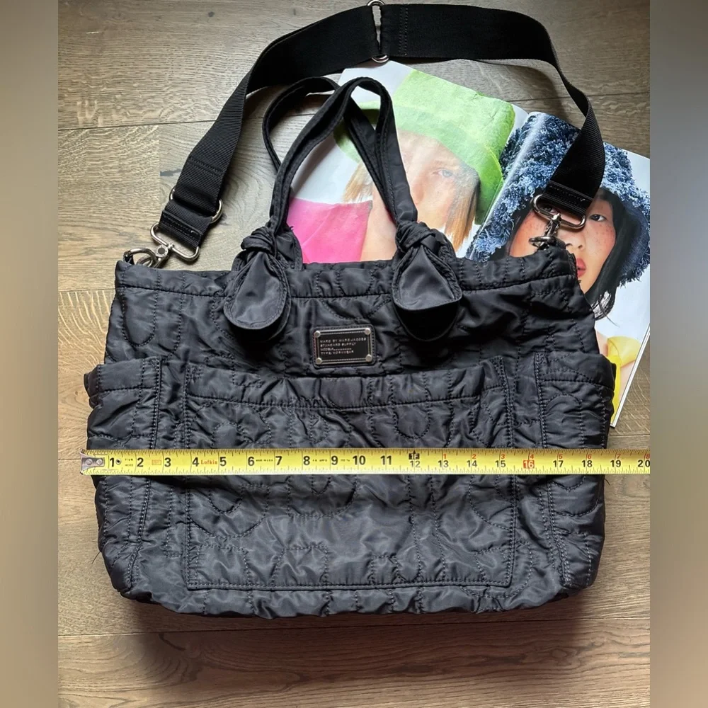 Marc By Marc Jacobs Eliza Nylon Travel Crossbody Tote Bag In Black